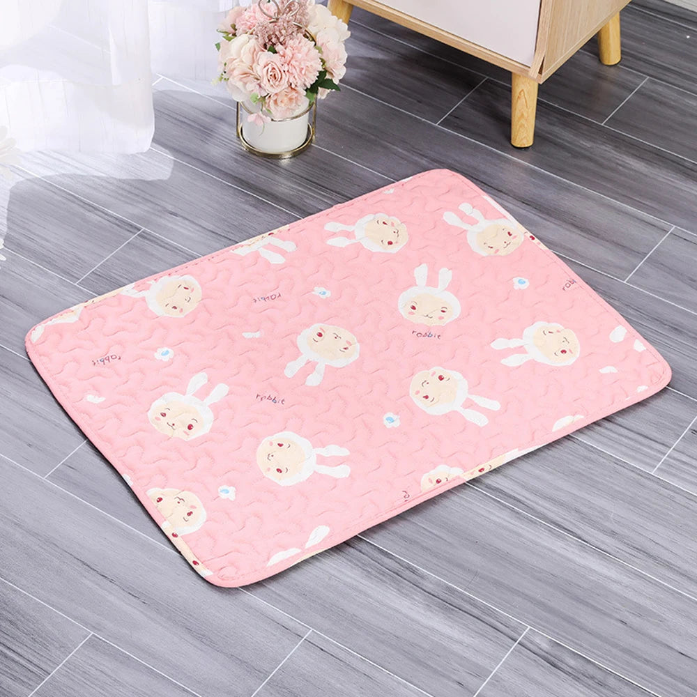Moisture Proof Pet Dog Floor Mat Cooling Sofa Cushion Skin Friendly Cat Sleeping Mat Breathable Cooling Pet Bed Mat